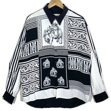 Rare Chemise Graphique Baroque