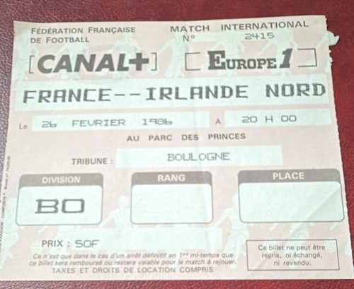 Canal billet match - billet, france