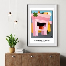 Art contemporain affiche reproduction peinture dessin original