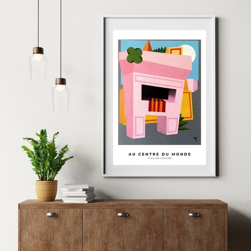 Art contemporain affiche