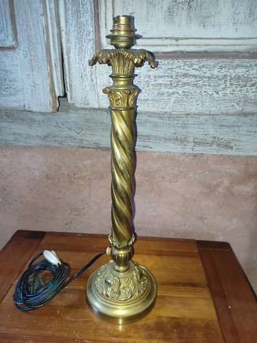 Lampe bronze doré - bronze,