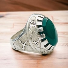 Bague Homme En Agate