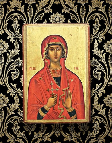 Vintage icône orthodoxe - vintage,