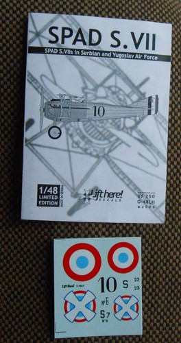 Décalques maquette avion 48 - décalques,