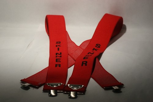 Vintage skinner red - skinner, suspenders