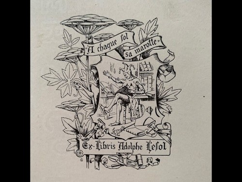 Libris lefol adolphe - ex-libris,