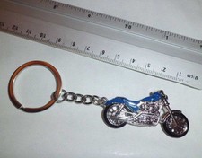 Porte Clés MOTO - Bleu - Métal   - NEUF //