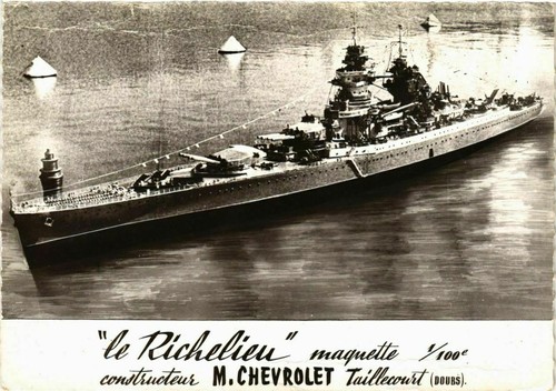Cpa richelieu maquette - cpa,