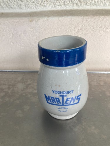 Ancien pot yaourt - pot, yoghourt