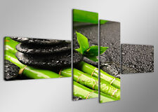 Tableau Moderne Galet Bambou