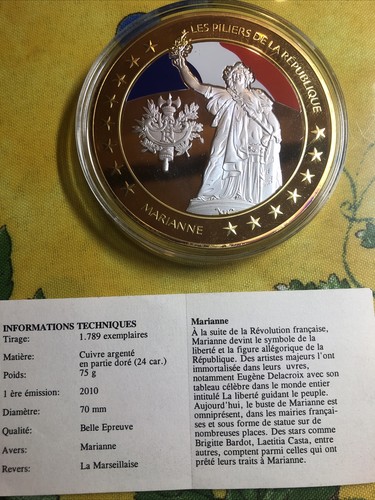 Grosse belle médaille - et,