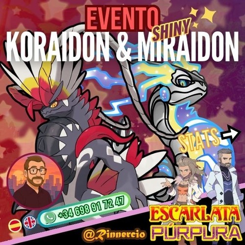 Koraidon miraidon shiny - miraidon,