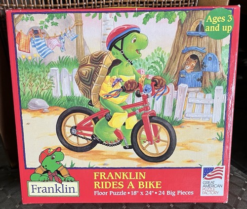 Franklin rides bike - franklin, floor