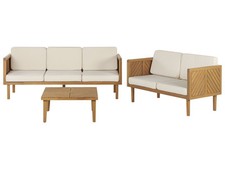 Salon jardin beige clair en - salon,