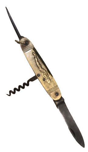 Ancien couteau pliant tire - pliant,