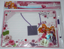 Tableau Effaçable à Sec 29 x 19 cm DISNEY PRINCESS + Marqueur