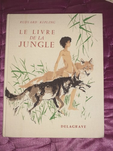 Livre jungle rudyard - livre, la