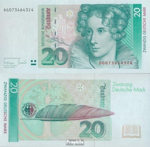 Billets rfa allemagne 1993 - billets,