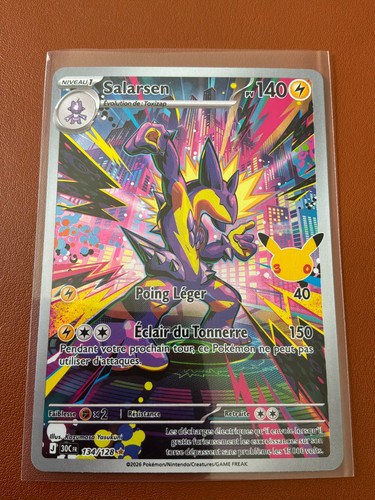 Carte pokémon jcc salarsen - carte,