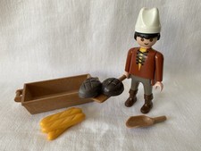 Playmobil Boulanger Pains Accessoires Féodal Médiéval Boulangerie