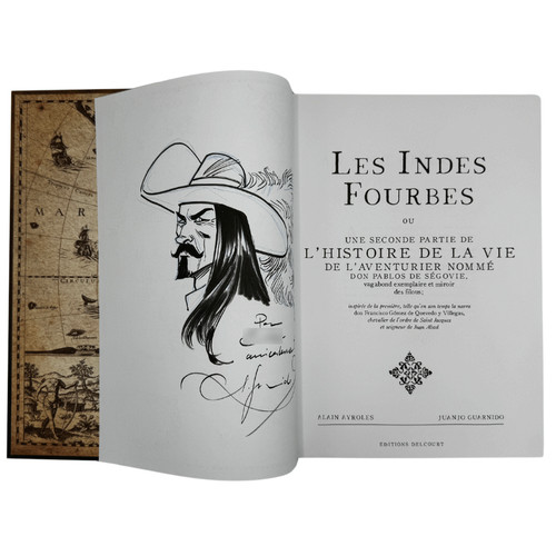 Les indes fourbes - -, dédicace