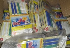 Lot pinces clip 9 cm - 50,