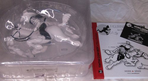 Figurine tintin cow boy - cow,
