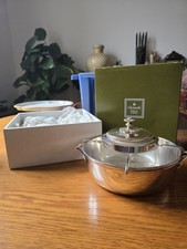 Christofle Silver-Plated Caviar Server – Parisian Silversmith – Original Box