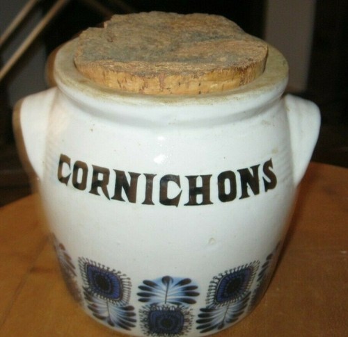 Ancien pot cornichons - ancien, a