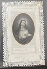 IMAGE PIEUSE DENTELLE XIXéme