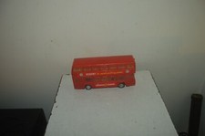 BUS ANGLAIS A FRICTION  EN  PLASTIQUE REGENT 3036 NFIC MADE HONG KONG 18 CM