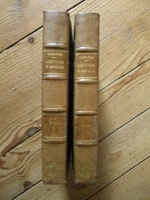 Lettres d'amour de jane welsh et de thomas carlyle. 2 volumes. 1910
