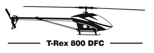 Align rex 800 dfc sticker - align,