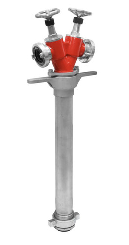 Tube sur pied - tube, dn80