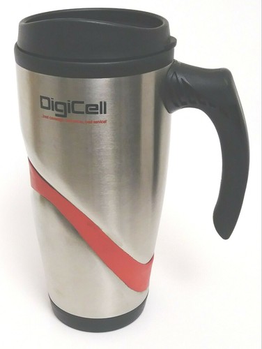 Digicell travel mug stainless - travel,