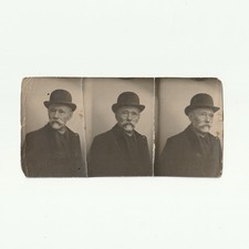 Trois vues du même homme au