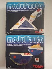 RARE - Lot de 2 Modul'auto de Tomy - Loco & Pac'bo - Jouets vintage neufs