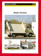 RENAULT MASTER / BENNE TRIVERSE / ETS JAOCQUIN GAMACHES ( 80 ) FICHE