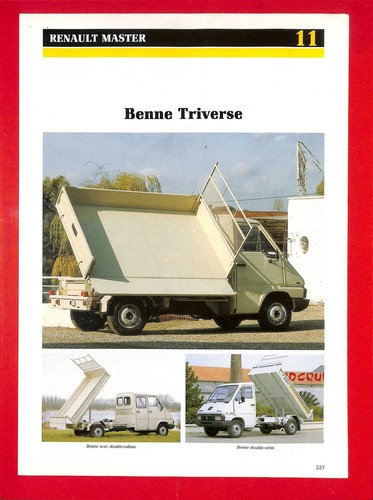 Renault master benne - /,