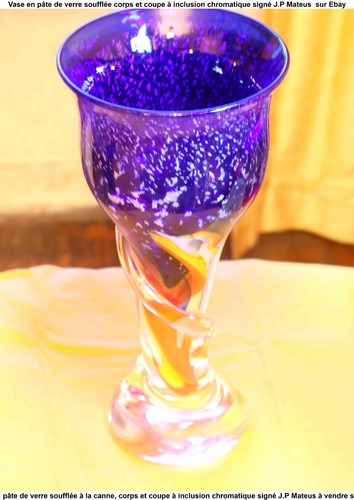 Vase artistique soufflé la - artistique,