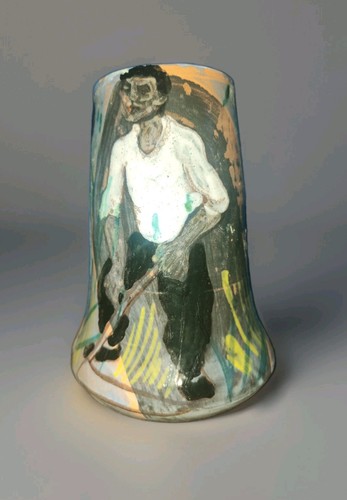 Vase cerenne vallauris - vase,
