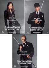 THE AVENGERS - CONNERY / THURMAN / FIENNES - CHARACTER ROLLED LARGE MOVIE POSTER