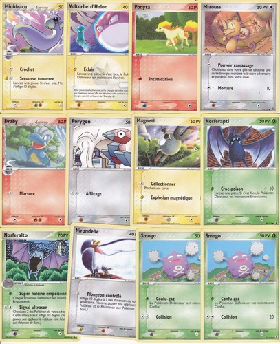 Lot x12 anciennes - , cartes