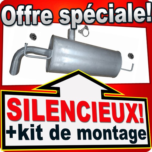 Silencieux arriere pour - arriere,