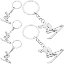  5 Pcs Porte Clé Ski