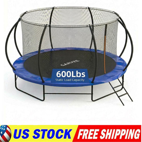 10ft 330lbs trampoline outdoor - 10ft,