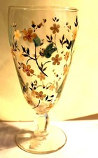 VERRE EMAILLE A PIED, grand modèle