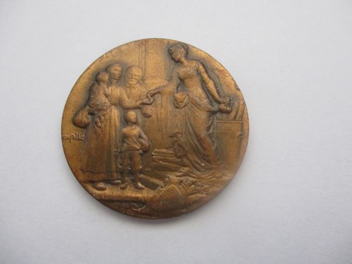 Ancienne medaille orphelinat - medaille,