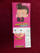 découpage animé publicitaire Caram'bar (carambar)  Delespaul  Havez