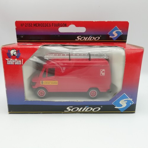 Solido pompiers 2132 - , mercedes